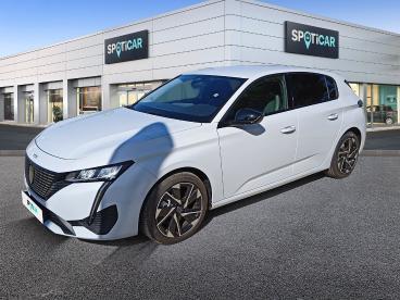 SPOTICAR Peugeot 308 Hybrid 145 E-dcs6 Allure Occasion - Berline Essence Blanc - Begles - 1203785855_1