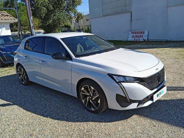 SPOTICAR Peugeot 308 Hybrid 145 E-dcs6 Allure Occasion - Berline Essence Blanc - Begles - 1203785855_3