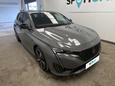SPOTICAR Peugeot 308 Phev 180 E-eat8 Gt Occasion - Berline Hybride Rechargeable Gris Clair - Merignac - 1203791888_3