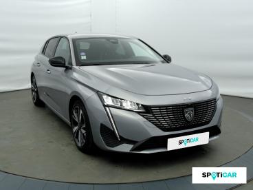 SPOTICAR Peugeot 308 1.2 Puretech 130ch Eat8 Allure Occasion -  Essence Gris Artense - Rumilly - 1203794571_3