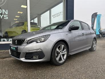 SPOTICAR Peugeot 308 Bluehdi 130 Eat 8 S&s Gt Occasion - Berline Diesel Gris Clair - Montbrison - 1203797355_1