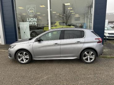 SPOTICAR Peugeot 308 Bluehdi 130 Eat 8 S&s Gt Occasion - Berline Diesel Gris Clair - Montbrison - 1203797355_2