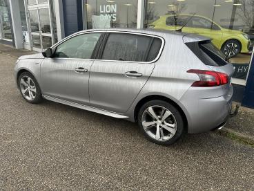 SPOTICAR Peugeot 308 Bluehdi 130 Eat 8 S&s Gt Occasion - Berline Diesel Gris Clair - Montbrison - 1203797355_3