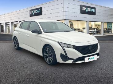 SPOTICAR Peugeot 308 Phev 180 E-eat8 Active Pack Occasion - Berline Hybride Rechargeable Blanc - Noyon - 1203800282_3