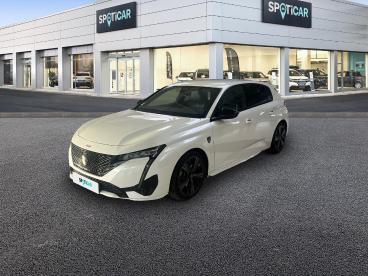 SPOTICAR Peugeot 308 Phev 225ch Gt E-eat8 Occasion - Berline Hybride Rechargeable Blanc Nacré (s) - Saint Malo - 1203801383_1