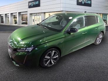 SPOTICAR Peugeot 308 Phev 180ch Allure E-eat8 Occasion - Berline Hybride Rechargeable Vert Olivine (m) - Morlaix - 1203814433_1