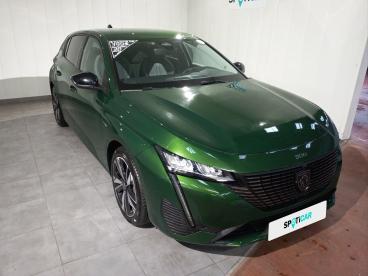 SPOTICAR Peugeot 308 Phev 180ch Allure E-eat8 Occasion - Berline Hybride Rechargeable Vert Olivine (m) - Morlaix - 1203814433_3