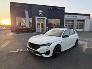SPOTICAR Peugeot 308 Phev 225 E-eat8 Gt Occasion - Berline Hybride Rechargeable Blanc - Chauvigny - 1203851309_1