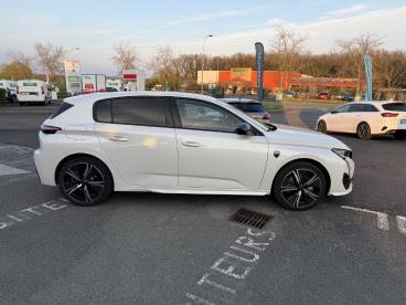 SPOTICAR Peugeot 308 Phev 225 E-eat8 Gt Occasion - Berline Hybride Rechargeable Blanc - Chauvigny - 1203851309_3