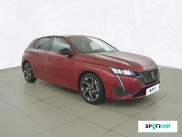 SPOTICAR Peugeot 308 Puretech 130ch S&s Eat8 Allure Pack Occasion - Berline Essence Rouge - Le Mans - 1203857654_3