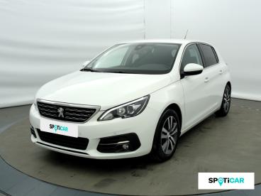SPOTICAR Peugeot 308 1.2 Puretech 130ch E6.3 S&s Allure Eat8 Occasion - Berline Essence Blanc Banquise - Chambery - 1203861112_1