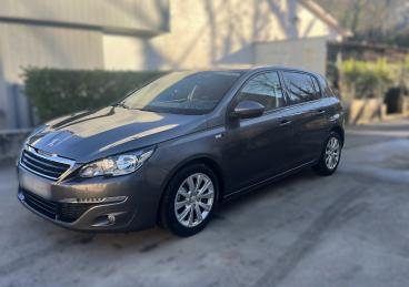 SPOTICAR Peugeot 308 1.6 Bluehdi 120 S&s Style Occasion - Berline Diesel Gris Foncé - Figeac - 1203863326_1