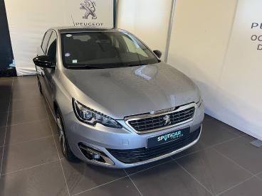 SPOTICAR Peugeot 308 1.2 Puretech 130 S&s Gt Line Occasion - Berline Essence Gris Clair - Sainte Maure De Touraine - 1203863339_1