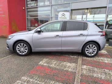 SPOTICAR Peugeot 308 1.5 Bluehdi 100ch S&s Allure Pack Occasion - Berline Diesel Gris Artense - Ploemeur - 1203878931_3