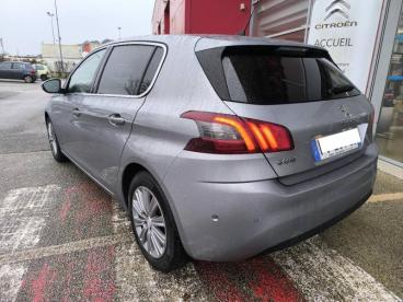SPOTICAR Peugeot 308 1.5 Bluehdi 100ch S&s Allure Pack Occasion - Berline Diesel Gris Artense - Ploemeur - 1203878931_5