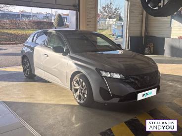 SPOTICAR Peugeot 308 Hybrid 136 E-dcs6 Allure Occasion - Berline Essence Gris - Le Bouscat - 1203888138_3
