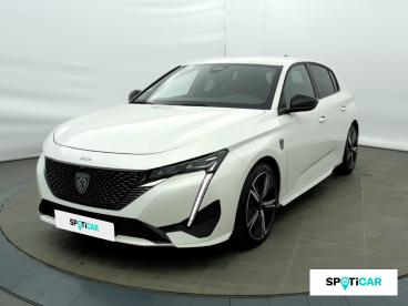 SPOTICAR Peugeot 308 1.2 Puretech 130ch S&s Gt Eat8 Occasion - Berline Essence Blanc Nacré (s) - Seynod - 1203917157_1