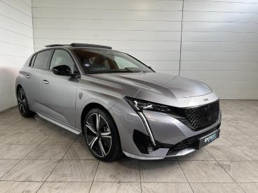 SPOTICAR Peugeot 308 Hybrid 136 E-dcs6 Gt Occasion - Berline Essence Gris Clair - Beaujeu - 1203919434_1