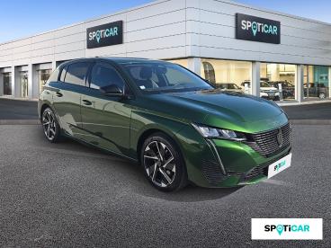 SPOTICAR Peugeot 308 Puretech 130ch S&s Bvm6 Allure Pack Occasion - Berline Essence Vert - Besancon - 1203920594_5