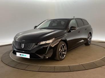 SPOTICAR Peugeot 308 Sw Hybrid 136 E-dcs6 Allure Occasion - Break Essence Noir - Ste Genevieve - 1203933233_1