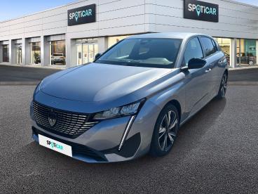 SPOTICAR Peugeot 308 1.2 Puretech 130ch S&s Allure Occasion - Berline Essence Blanc Nacré (s) - Bourgoin Jallieu - 1203955044_1