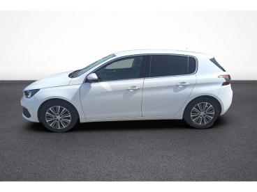 SPOTICAR Peugeot 308 Bluehdi 130ch S&s Eat8 Allure Business Occasion - Berline Diesel Blanc - Aubenas - 1203974524_3