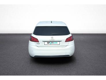 SPOTICAR Peugeot 308 Bluehdi 130ch S&s Eat8 Allure Business Occasion - Berline Diesel Blanc - Aubenas - 1203974524_5