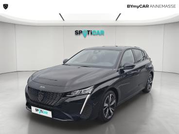 SPOTICAR Peugeot 308 Bluehdi 130ch S&s Eat8 Allure Occasion - Berline Diesel Noir - Annemasse - 1203975531_1