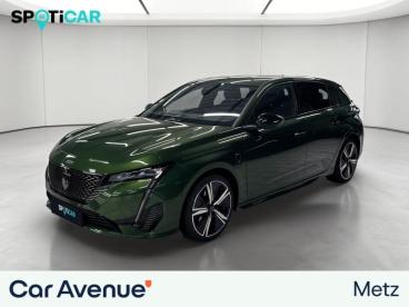 SPOTICAR Peugeot 308 Phev 180ch Gt E-eat8 Occasion - Berline Hybride Rechargeable Vert Olivine (m) - Metz - 1203975814_1