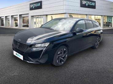 SPOTICAR Peugeot 308 Sw Puretech 130ch S&s Eat8 Allure Pack Occasion - Break Essence Noir - Saint Brieuc - 1203984910_1