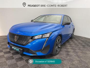 SPOTICAR Peugeot 308 Bluehdi 130ch S&s Eat8 Allure Occasion - Berline Diesel Teinte Spéciale Bleu Vertigo - Brie comte robert - 1203986696_1