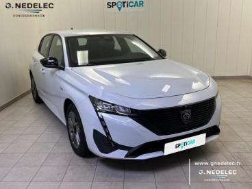 SPOTICAR Peugeot 308 1.5 Bluehdi 130ch S&s Style Eat8 Occasion - Berline Diesel Blanc Okénite (m) - Brest - 1203999685_3