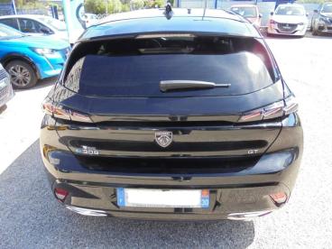 SPOTICAR Peugeot 308 E-308 156ch Batterie 54 Kwh Gt Occasion - Berline Electrique Noir Perla Nera (m) - Bagnols Sur Ceze - 1204008985_5