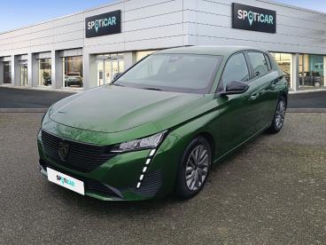 SPOTICAR Peugeot 308 1.2 Puretech 110ch S&s Active Pack Occasion - Berline Essence Vert Olivine (m) - Vernouillet - 1204009288_1