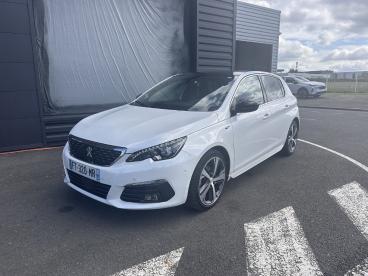 SPOTICAR Peugeot 308 Bluehdi 130 Eat 8 S&s Gt Occasion - Berline Diesel Blanc - Machecoul - 1204010735_1