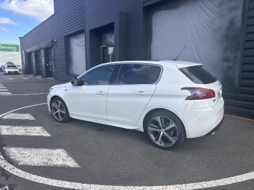 SPOTICAR Peugeot 308 Bluehdi 130 Eat 8 S&s Gt Occasion - Berline Diesel Blanc - Machecoul - 1204010735_4