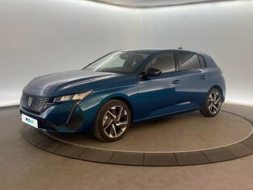 SPOTICAR Peugeot 308 Hybrid 136 E-dcs6 Allure Occasion - Berline Essence Bleu Obsession (m) - Metz - 1204010858_1