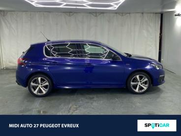 SPOTICAR Peugeot 308 1.2 Puretech 130ch S&s Gt Line Occasion - Berline Essence Bleu Magnetic - Normanville - 1204015538_4
