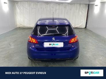 SPOTICAR Peugeot 308 1.2 Puretech 130ch S&s Gt Line Occasion - Berline Essence Bleu Magnetic - Normanville - 1204015538_5