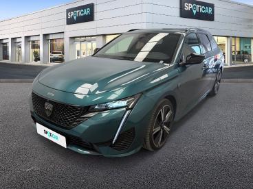 SPOTICAR Peugeot 308 Sw Hybrid 136 E-dcs6 Gt Occasion - Break Essence Bleu - Merignac - 1204025394_1