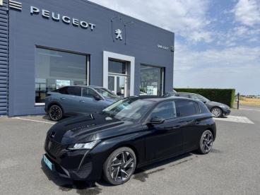 SPOTICAR Peugeot 308 Phev 180ch Allure E-eat8 Occasion - Berline Hybride Rechargeable Noir Perla Nera (m) - Thenezay - 1204029640_1