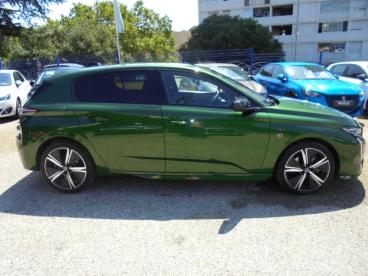SPOTICAR Peugeot 308 1.5 Bluehdi 130ch S&s Gt Eat8 Occasion - Berline Diesel Vert Olivine (m) - Bagnols Sur Ceze - 1204032783_4
