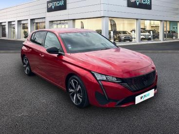 SPOTICAR Peugeot 308 Puretech 130ch S&s Eat8 Allure Occasion - Berline Essence Rouge - Villers Cotterets - 1204036871_3