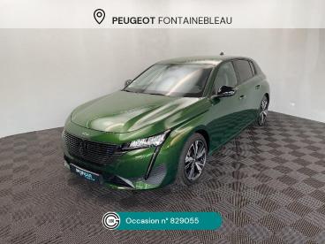 SPOTICAR Peugeot 308 Puretech 130ch S&s Bvm6 Allure Occasion - Berline Essence Vert Fonce - Avon - 1204039381_1