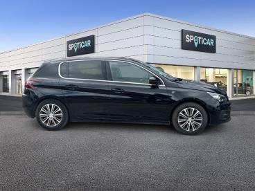 SPOTICAR Peugeot 308 Bluehdi 130ch S&s Eat8 Road Trip Occasion - Berline Diesel Noir - Saint Langis Les Mortagne - 1204045654_4