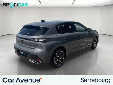 SPOTICAR Peugeot 308 Hybrid 145 E-dcs6 Allure Occasion - Berline Hybride Gris - Sarrebourg - 1204052003_5