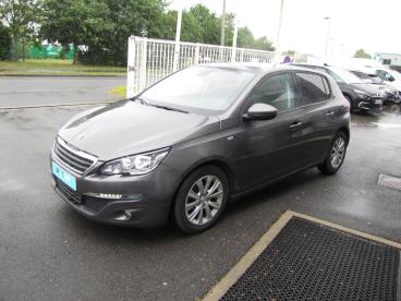 SPOTICAR Peugeot 308 1.6 Bluehdi 100 S&s Style Occasion - Berline Diesel Gris Foncé - Bain De Bretagne - 1204052938_2