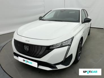 SPOTICAR Peugeot 308 Phev 180ch Allure Pack E-eat8 Occasion - Berline Hybride Rechargeable Blanc Banquise (o) - Grenoble - 1204055678_1