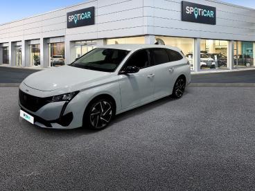 SPOTICAR Peugeot 308 Sw Hybrid 136 E-dcs6 Allure Occasion - Break Essence Blanc - Reze - 1204073383_1