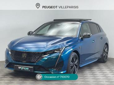 SPOTICAR Peugeot 308 Hybrid 136 E-dcs6 Gt Occasion - Berline Essence Teinte M. Bleu Obsession - Villeparisis - 1204077635_1